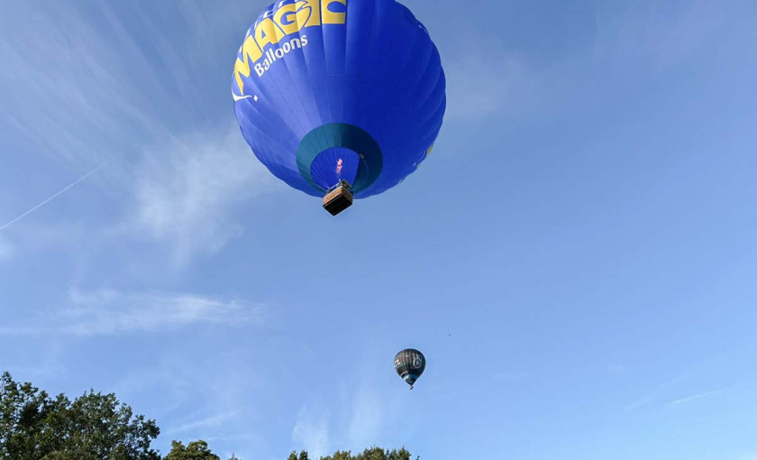 Ballonfahren Radevormwald Bild 3