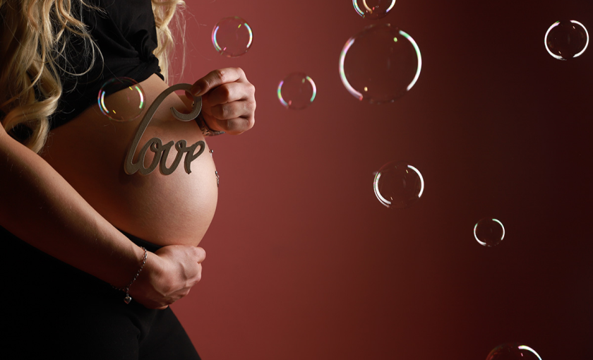 Babybauch Fotoshooting M&uuml;nster Bild 5