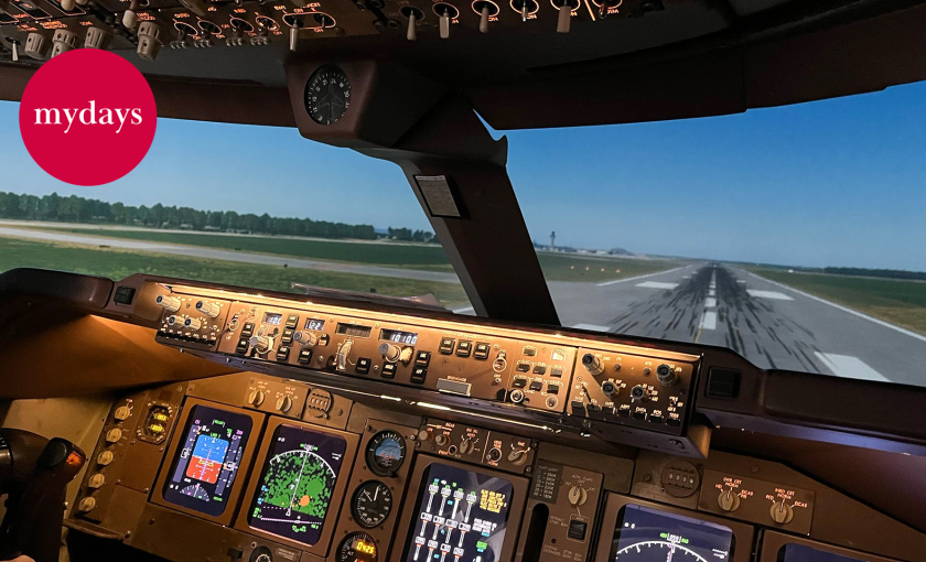 Flugsimulator Bornheim (Boeing 747 - Business) Bild 1