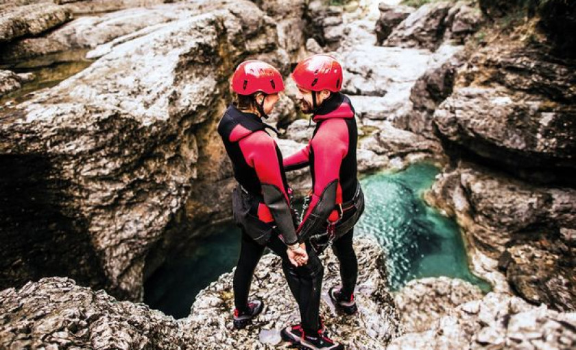 Canyoning Tour f&uuml;r Fortgeschrittene Schneizlreuth Bild 3