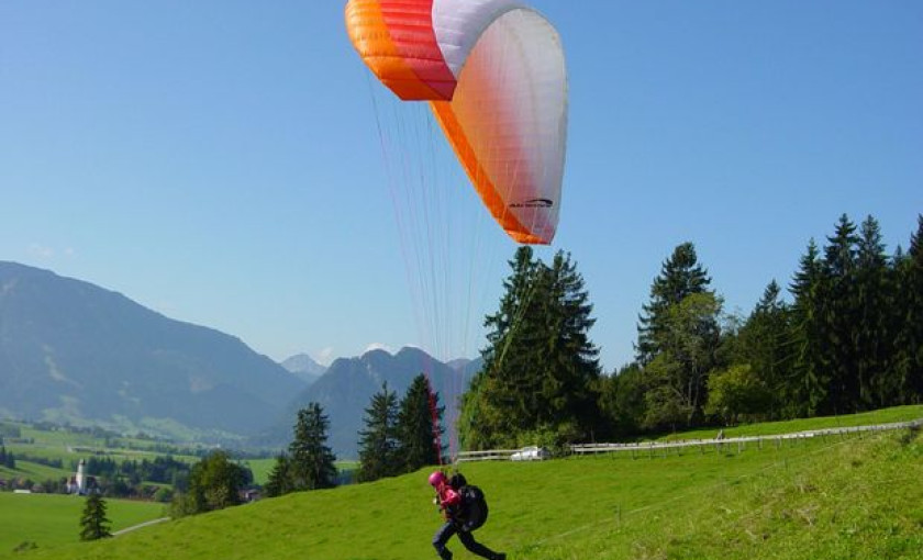 Gleitschirm Schnupperkurs Marktoberdorf Bild 4