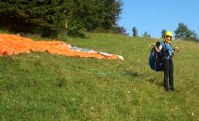 Schnupperkurs Gleitschirmfliegen Trochtelfingen Bild 4