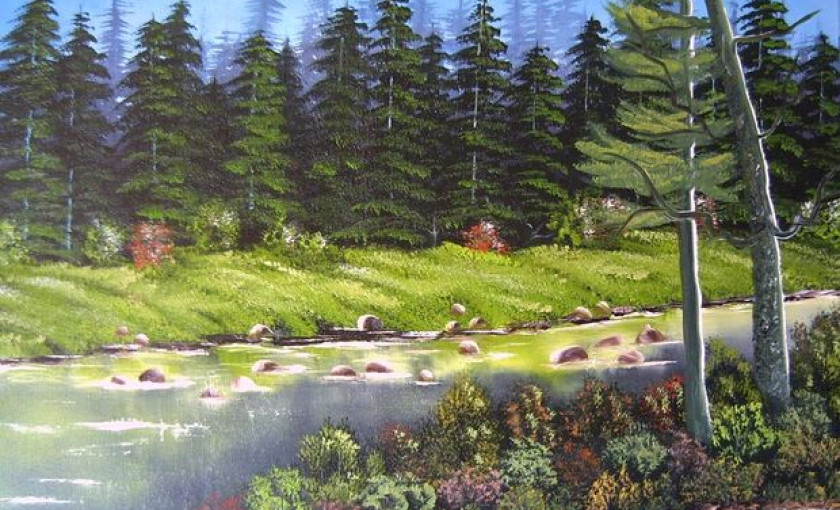 Bob Ross &reg; Malkurs Worms Bild 3