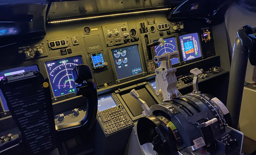 Flugsimulator Backnang Bild 4