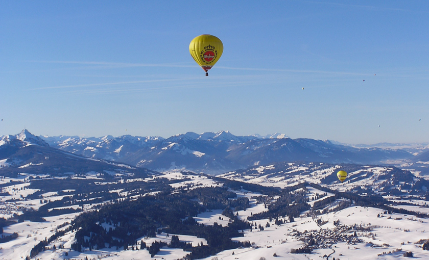 Ballonfahren Immenstadt im Allg&auml;u Bild 5