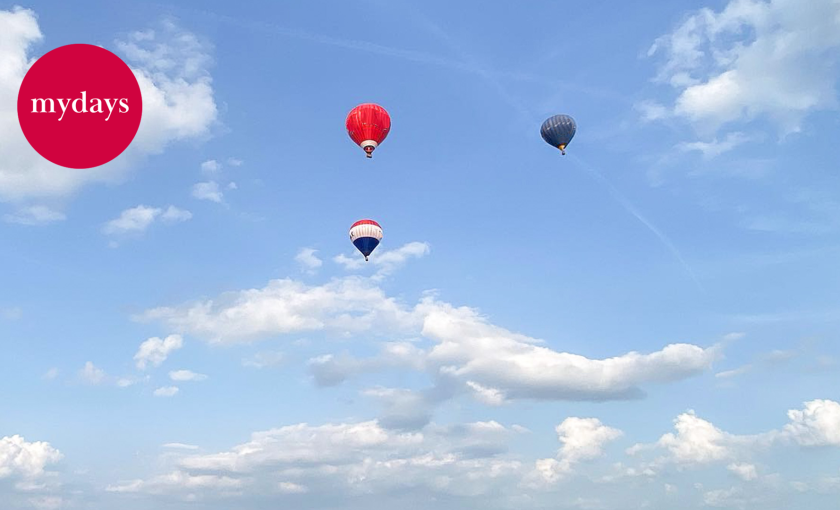 Ballonfahren Landau an der Isar Bild 1