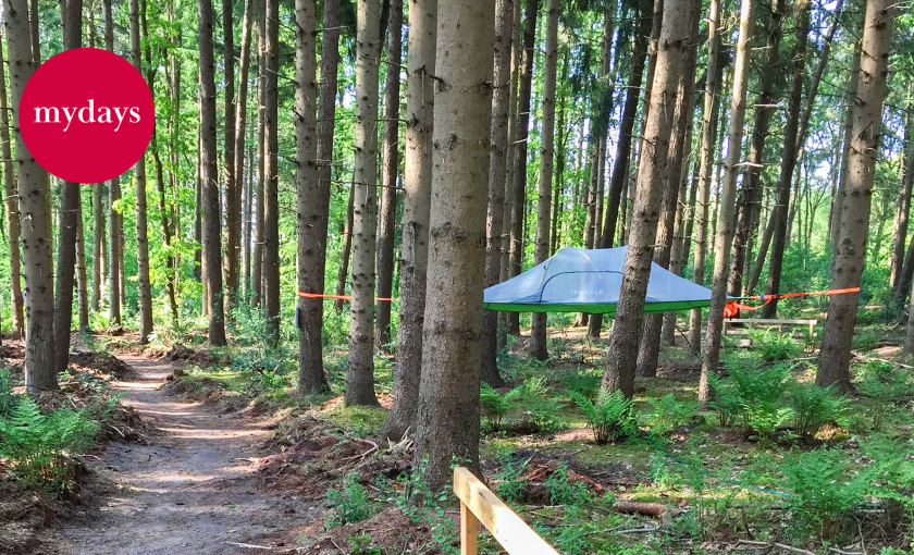 Au&szlig;ergew&ouml;hnlich &Uuml;bernachten im Baumzelt bei Oldenburg f&uuml;r 2 Bild 1