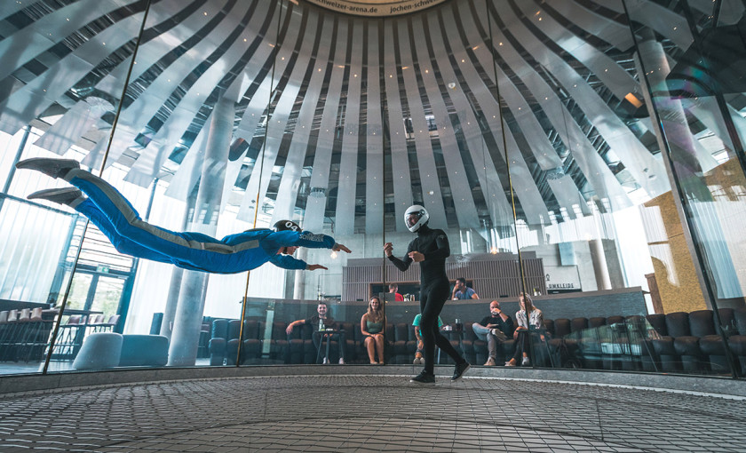 Bodyflying f&uuml;r 2 (je 2 Min.) - Arena M&uuml;nchen Bild 3