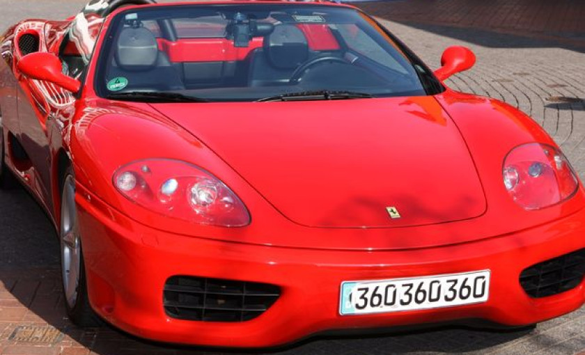 Ferrari 360 selber fahren (30 min) Tecklenburg Bild 3