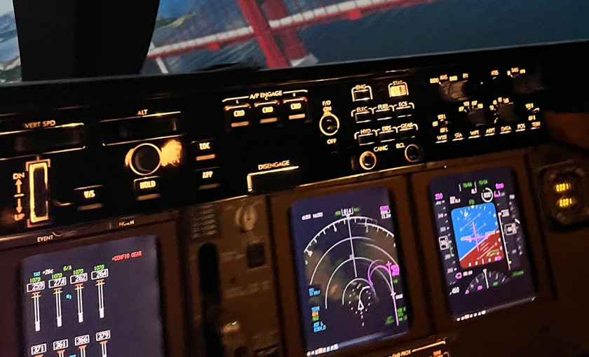 Flugsimulator Bornheim (Boeing 747 - Business) Bild 2
