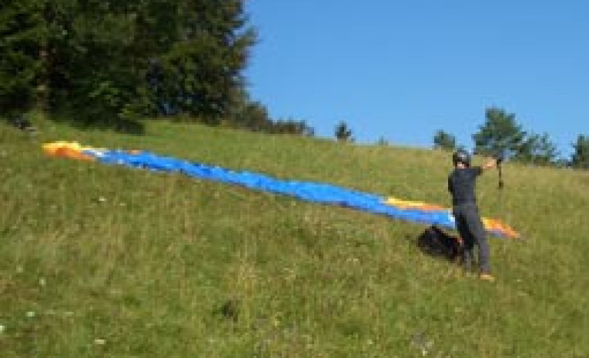 Schnupperkurs Gleitschirmfliegen Trochtelfingen Bild 3