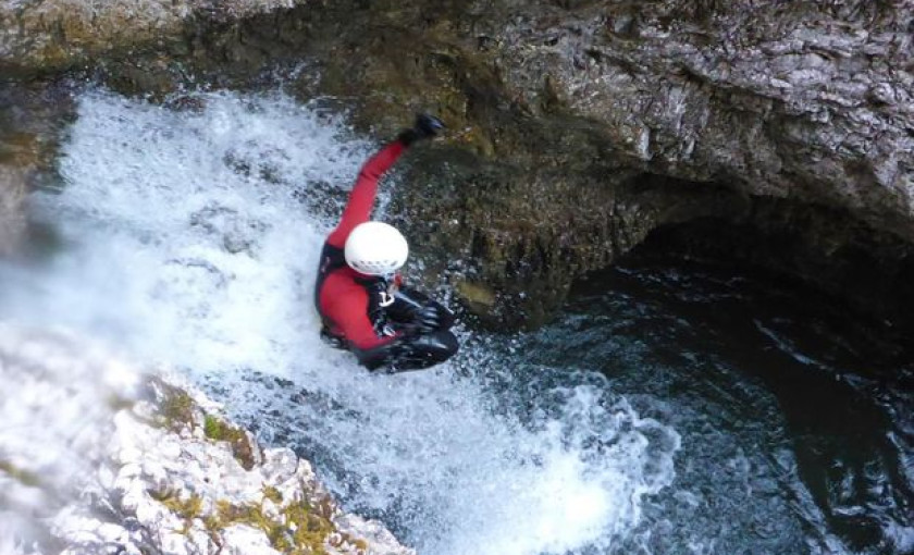Canyoning Tour f&uuml;r Fortgeschrittene Schneizlreuth Bild 4