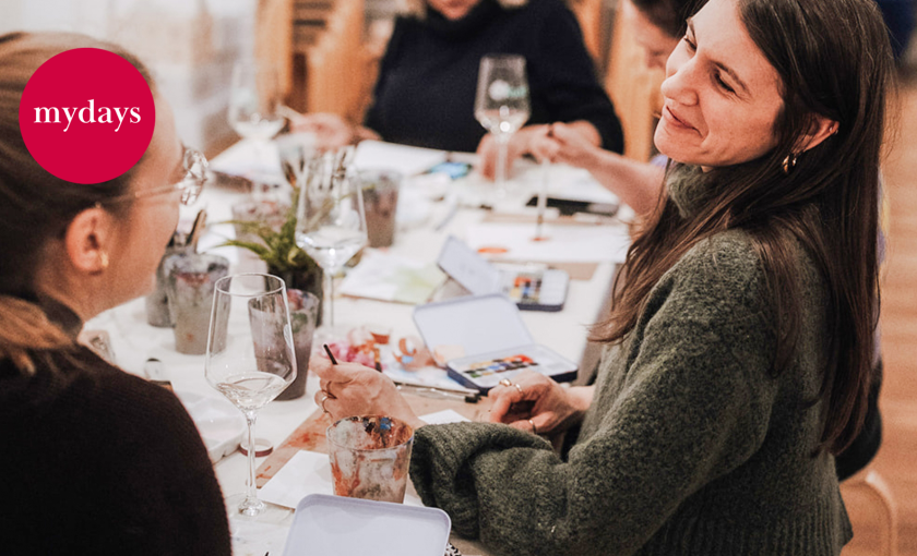Aquarellkurs mit Weintasting K&ouml;ln Bild 1