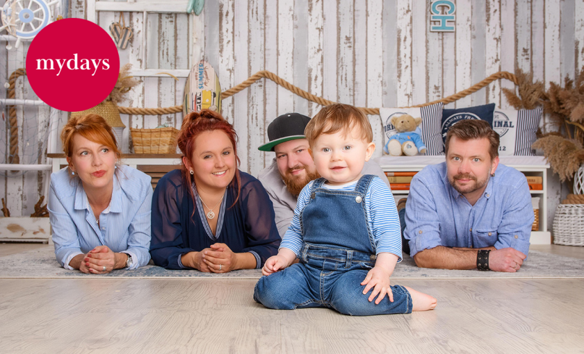 Familien Fotoshooting Berlin-Buch f&uuml;r 6 Bild 1