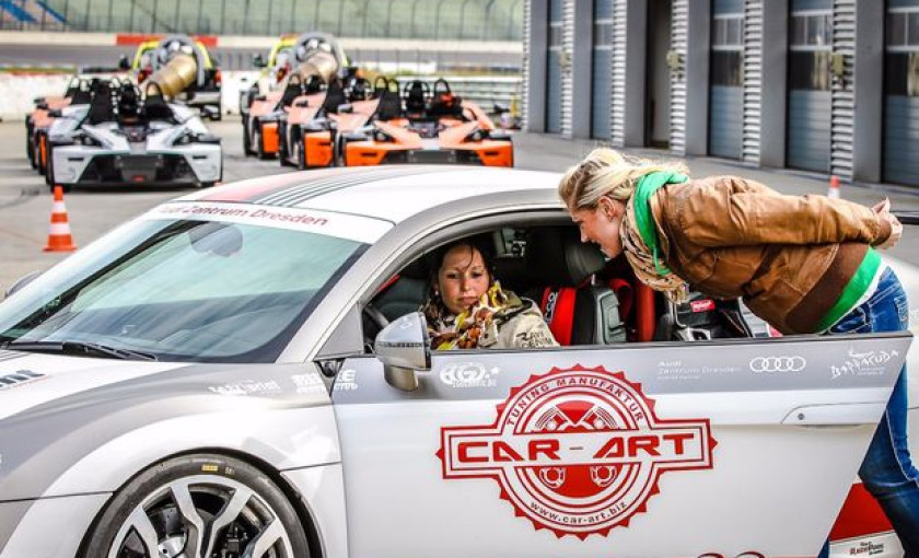 Audi R8 Rennstreckentraining (6 Rdn) Lausitzring Bild 4