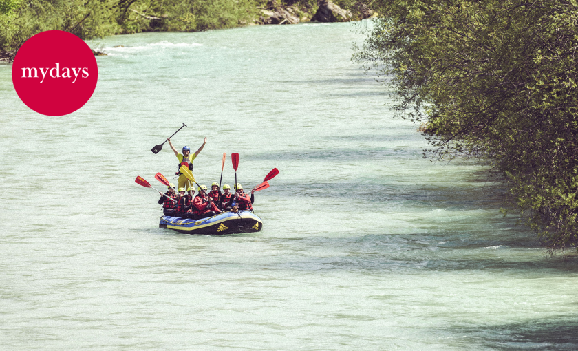 Rafting-Halbtagestour auf der Isar Lenggries Bild 1