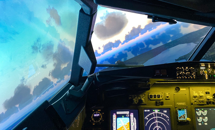 Flugsimulator Backnang Bild 3
