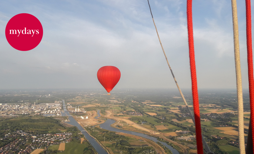 Ballonfahren Radevormwald Bild 1