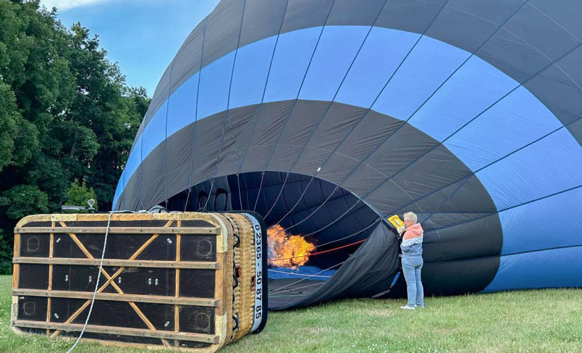 Ballonfahren Borken Bild 2