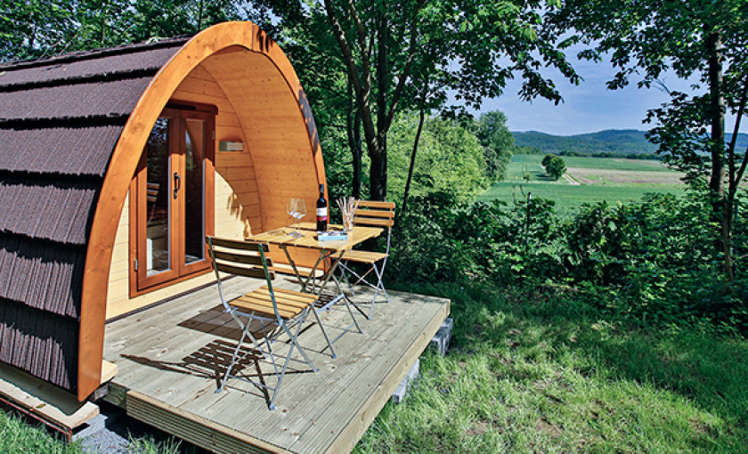 Au&szlig;ergew&ouml;hnlich &Uuml;bernachten im CampingPOD f&uuml;r 2 (1 Nacht) Bild 2