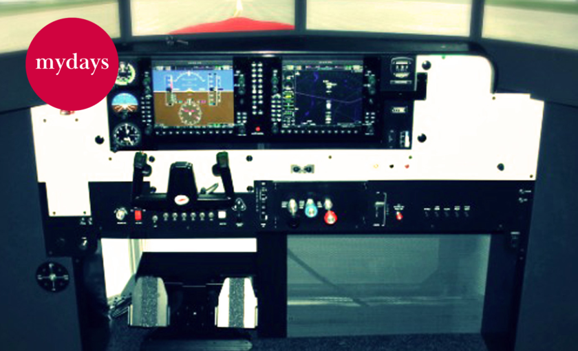 Flugsimulator Cessna 182 in Dortmund Bild 1