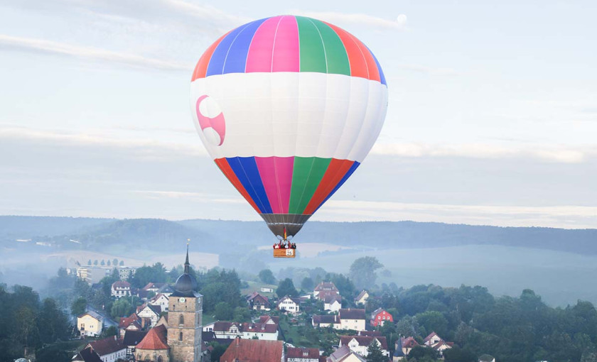 Ballonfahren Bad Rodach Bild 4