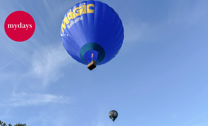 Ballonfahren Borken Bild 1