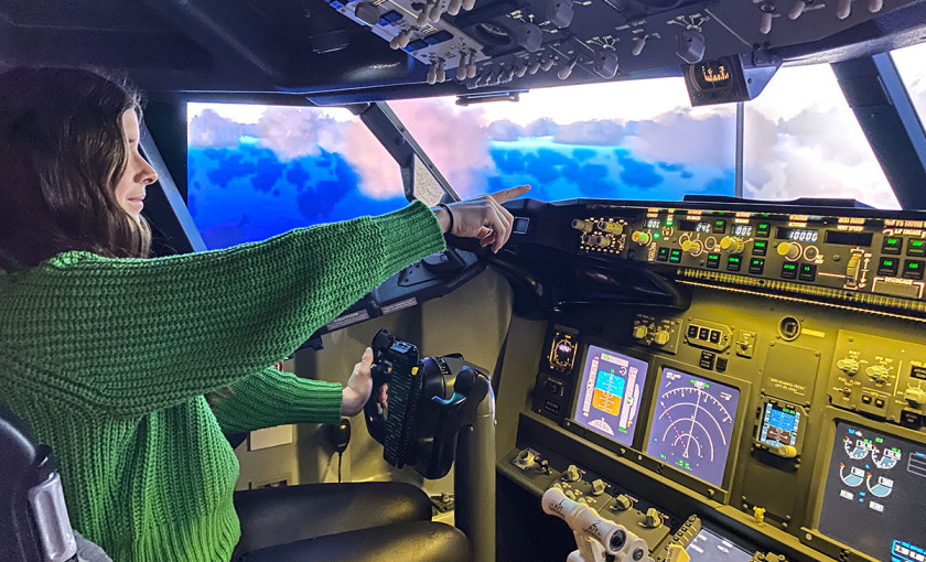 Flugsimulator Backnang Bild 2