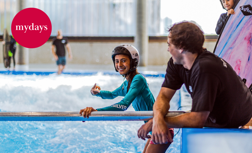 Indoor Surfkurs (Kinder bis 14 J.) - Arena M&uuml;nchen Bild 1