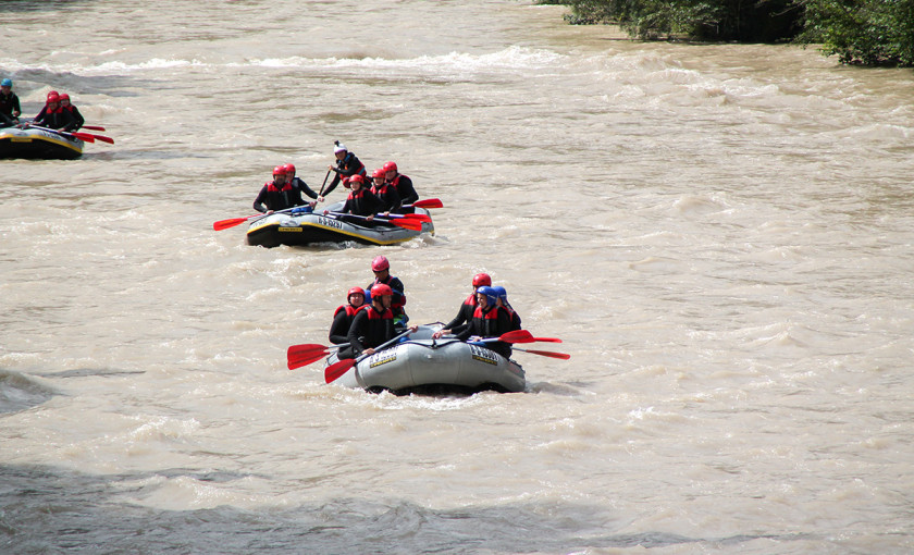 Rafting Tour in Schneizlreuth (1/2 Tag) Bild 4
