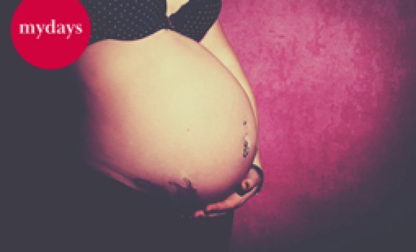 Babybauch Fotoshooting Niederwinkling Bild 1