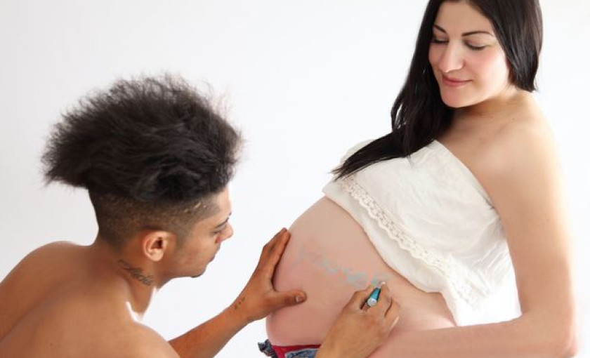 Babybauch-Fotoshooting Chemnitz Bild 5