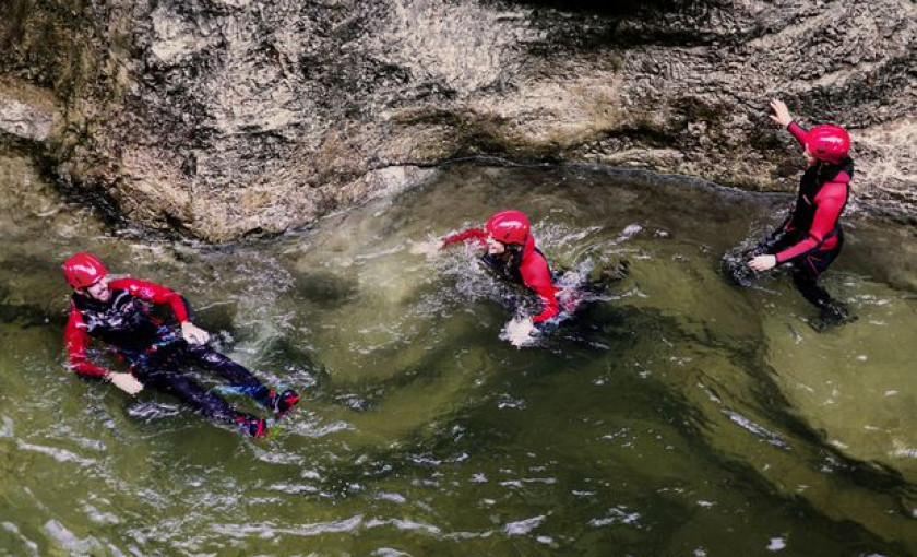 Canyoning Tour f&uuml;r Fortgeschrittene Schneizlreuth Bild 2