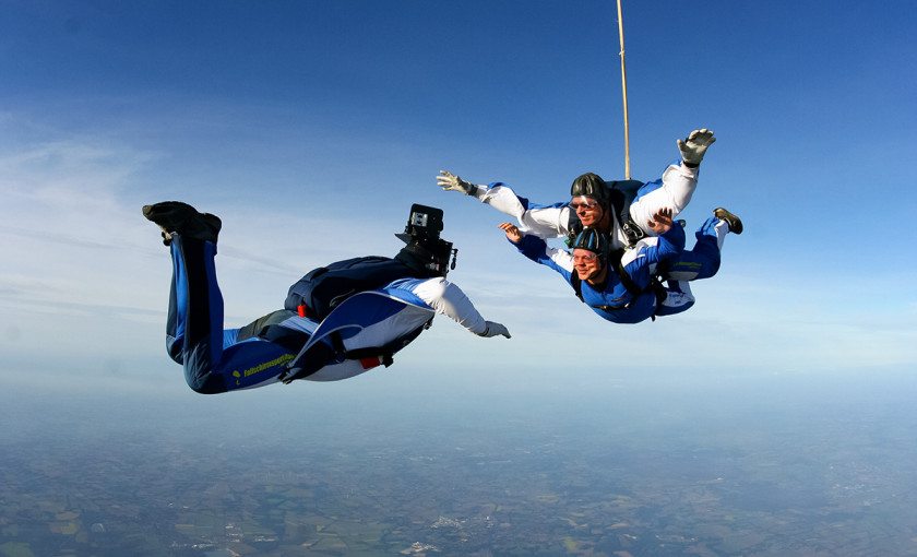 Fallschirm Tandemsprung Damme Bild 2