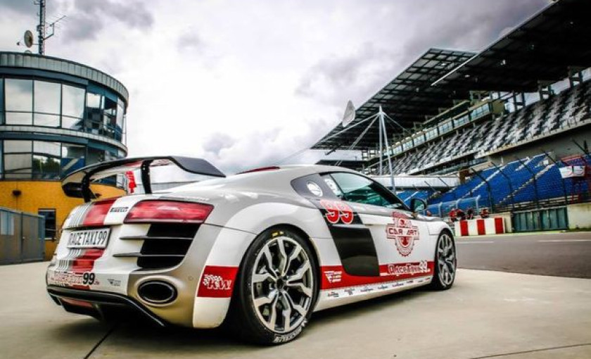 Audi R8 Rennstreckentraining (6 Rdn) Lausitzring Bild 3