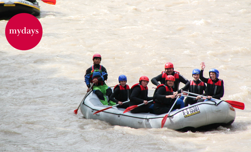Rafting Tour in Schneizlreuth (1/2 Tag) Bild 1