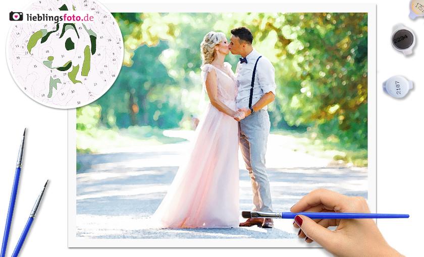 Dein Lieblingsfoto als Ausmalbild: Malen nach Zahlen mit Persönlichkeit!