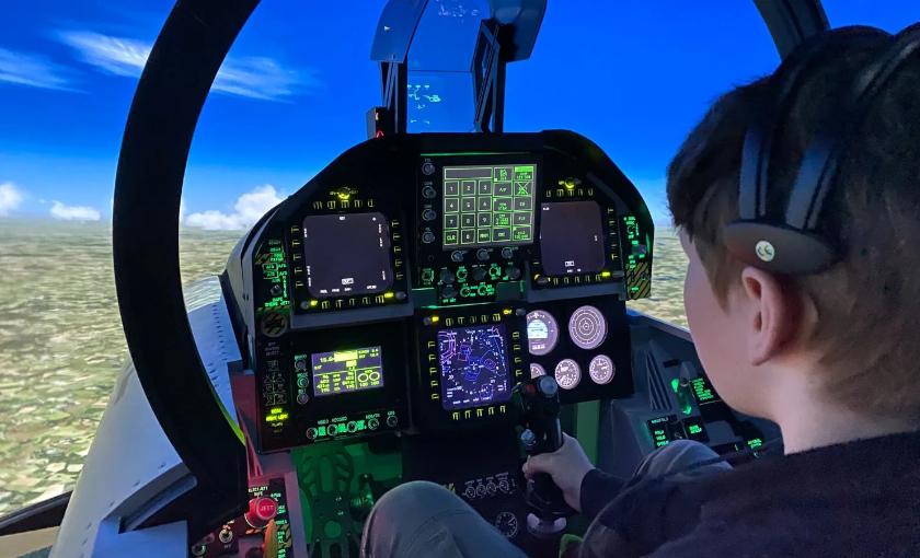 Flugsimulator F/A-18 Super Hornet Bild 1