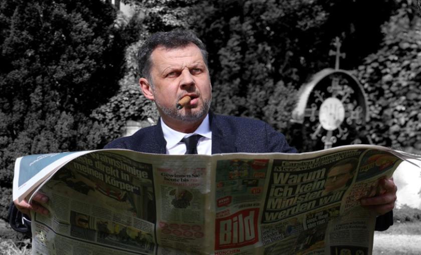 Kalter weißer Mann Bild 1