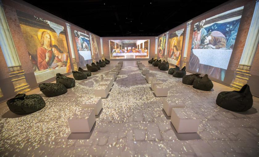 Leonardo da Vinci - Das letzte Abendmahl Bild 2