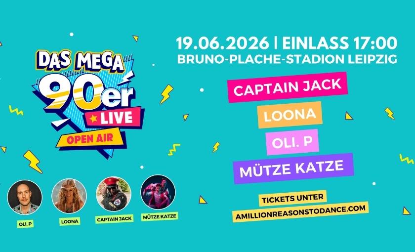 Das MEGA 90er Live Open Air Bild 1