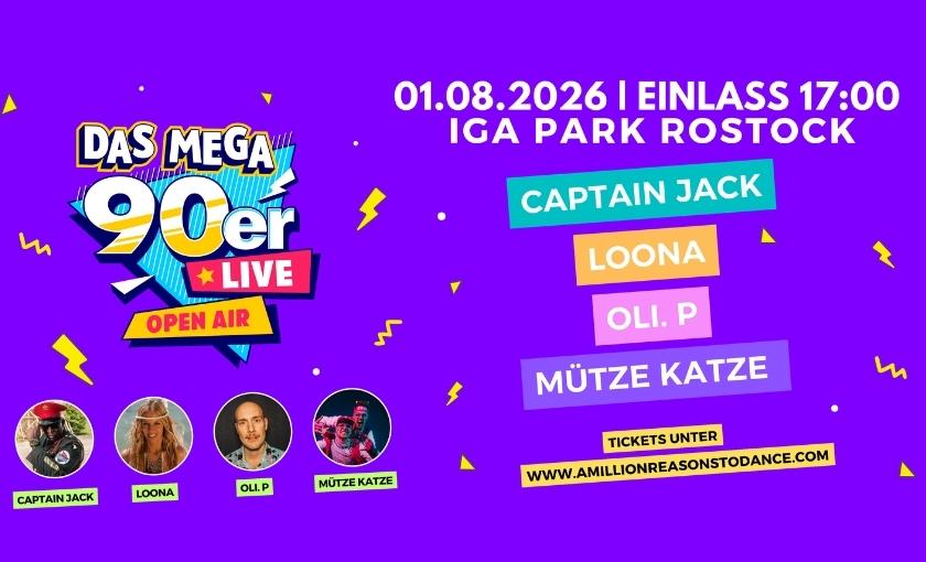 Das MEGA 90er Live Open Air Bild 1