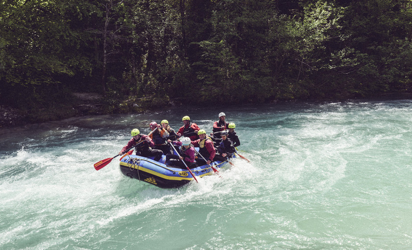 Rafting-Halbtagestour auf der Isar Lenggries Bild 2