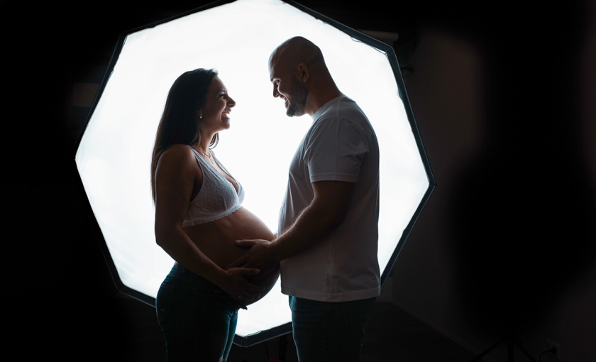 Babybauch Fotoshooting M&uuml;nster Bild 6