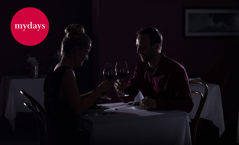 Dinner in the Dark in Speyer Bild 1